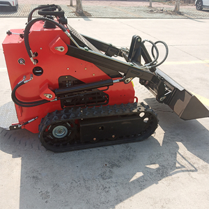 حفارة دوارة صغيرة تعمل بالبنزين أو الديزل مع بلدوزر وآلة تجريف الثلج ومحرك خلط - Product Image 4