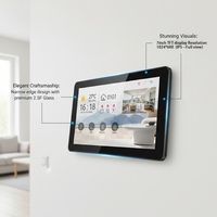 Hiwink - Videoportero Inteligente 2K con Solución para el Hogar, de Aluminio, con Botón de Llamada, Resistente al Agua IP65, con 7 Pantallas, para Uso en Villas