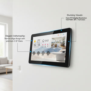 <span class=keywords><strong>Sonnette</strong></span> vidéo IP intelligente Hiwink 2K pour villa, en aluminium, étanche IP65 avec 7 écrans d'affichage - Product Image 2