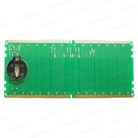 Carte de test de slot RAM DDR5 UDIMM avec analyseur de panne LED pour technicien de réparation de cartes mères de bureau