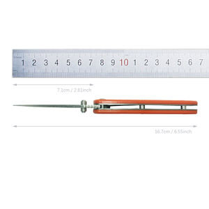 Cuchillo plegable de bolsillo EDC personalizado con mango G10 - Product Image 3