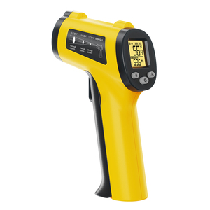Nhiệt độ cao không tiếp xúc nhiệt kế hồng ngoại 32 ~ 400 độ C laser công nghiệp báo động kỹ thuật số Nhiệt kế ABS OEM - Product Image 4