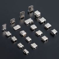 Connecteur USB C Type MUP, prise USB pour carte de circuit imprimé, USB 3. Chargeur et transmetteur audio/écouteurs 6/16/24 broches / Transmission de données