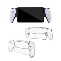 Coque de protection transparente intégrale en cristal pour console PS5 Portal