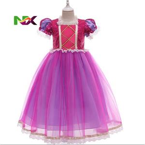 <span class=keywords><strong>Disfraz</strong></span> de Princesa Rapunzel para Niñas, Vestido de Cosplay de Sofía, Vestidos de Fiesta de Navidad para Niñas - Product Image 3