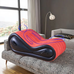 Sofá Cama <span class=keywords><strong>Inflable</strong></span> de PVC en Forma de S de Lefen para Parejas, Juguetes Sexuales, Cuidado Sexual, Posicionamiento <span class=keywords><strong>Tantra</strong></span>, Asiento del Amor, Asistencia para la Pasión - Product Image 2