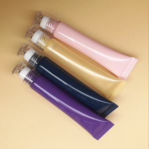 Tube de crème pour les yeux avec rouleau <span class=keywords><strong>Falconi</strong></span> Vetro Fancy Huile essentielle Roll on Attar Bouteille Bouchon en aluminium brossé Cristal - Product Image 5