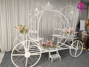 عربة زفاف على شكل يقطينة سندريلا من روكان، عربة ملكية للأميرات - Product Image 6