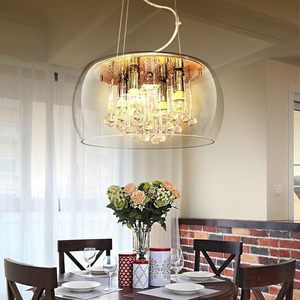Luminaires décoratifs industriels <span class=keywords><strong>Globe</strong></span>, luminaires LED pour cuisine, restaurant, style nordique moderne, lustre suspendu en verre - Product Image 6