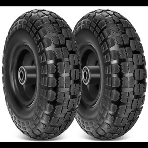 4.10/3.50-4 PU Foam Tire 400 Lb Load Capacity For Utility Vehicles - Product Image 5