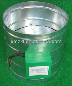 Nhà máy cung cấp thép không gỉ AC van điều tiết hướng dẫn sử dụng cơ giới HVAC không khí cân bằng van điều tiết thiết kế đồ họa cho Giải pháp dự án - Product Image 4