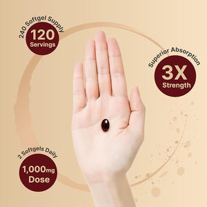 OEM/ODM Huile de Krill de l'Antarctique Bio à Haute Concentration d'Oméga-3 Extra Forte pour le Soutien Immunitaire, la Santé des Yeux et des Articulations en Capsules Molles - Product Image 2
