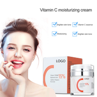 Logo personnalisé Crème pour le visage à la vitamine C Blanchiment De La Peau Soin de la peau coréen Crème hydratante blanchissante Soin De Visag Crème pour le visage