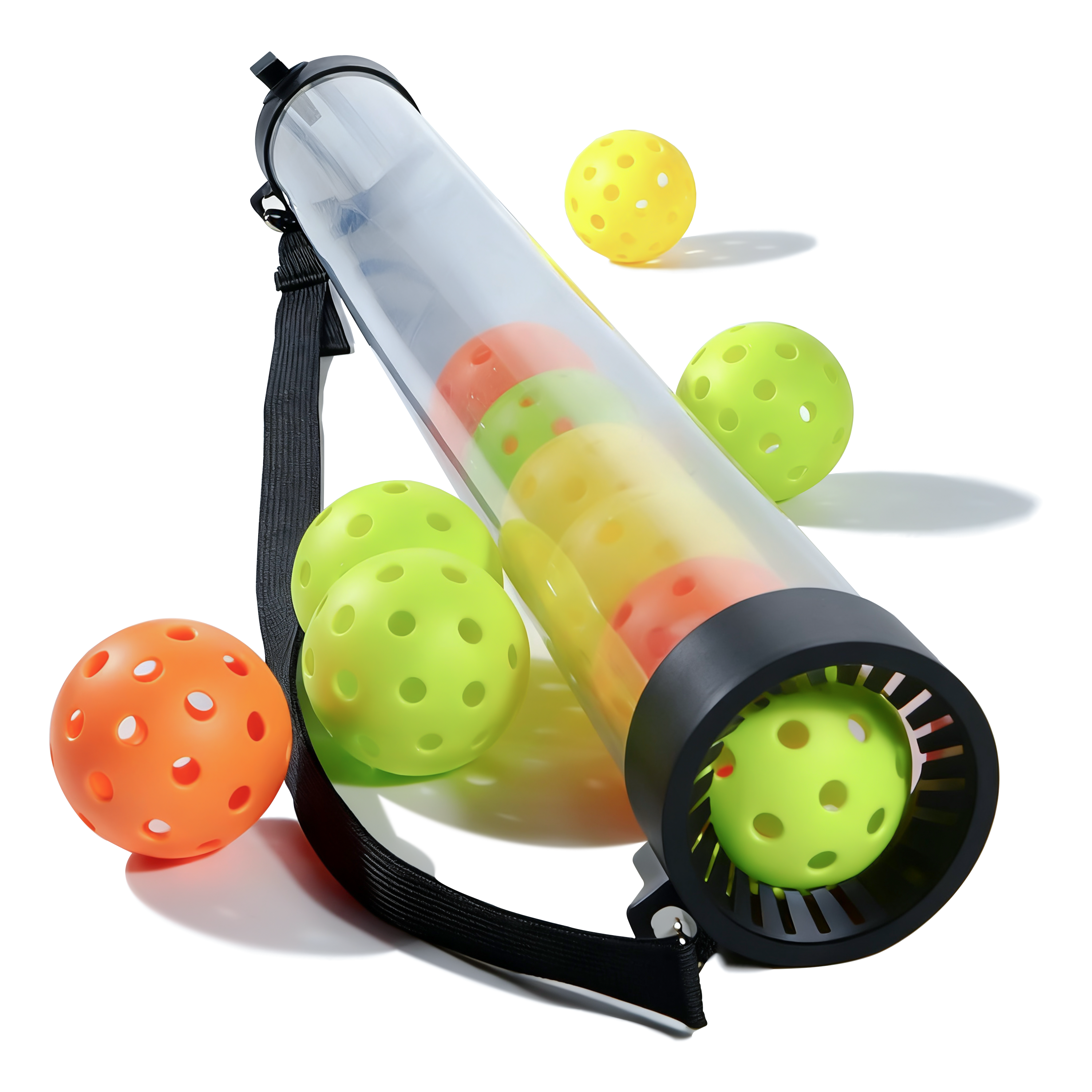 High Quality Lightweight Pickleball Ball Tube 13-Ball Pick-Up Picker for Indoor Sports Entertainment