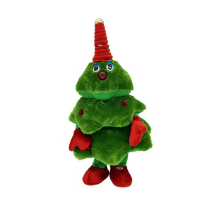 Árbol de Navidad eléctrico personalizado para niños, muñeco para cantar y bailar, regalo de Navidad para niños, gran oferta, venta al por mayor - Product Image 3