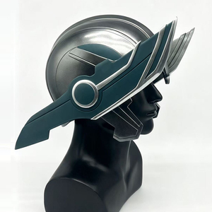 Casco <span class=keywords><strong>Thor</strong></span> in Resina per Esposizione, Artigianato di Lusso, Indossabile, per Cosplay <span class=keywords><strong>da</strong></span> <span class=keywords><strong>Supereroe</strong></span>, Accessorio per Costumi per Fan - Product Image 5