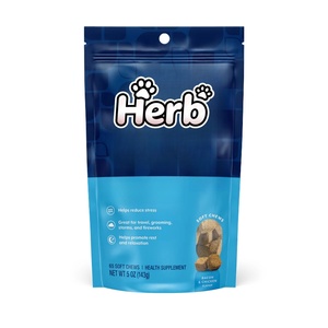 อาหารเสริมโปรไบโอติกแบบเคี้ยวเนื้อนุ่มสำหรับสุนัข ยี่ห้อ OEM/ODM ผลิตภัณฑ์เสริมอาหารเพื่อสุขภาพทางเดินอาหาร ช่วยเสริมภูมิคุ้มกันและบำรุงลำไส้สำหรับสุนัข - Product Image 1