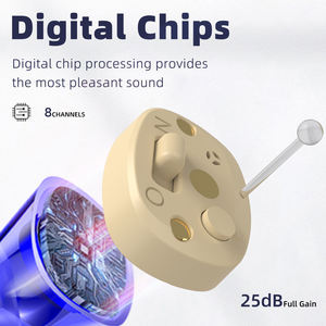 Großhandel CIC OTC Digitale Hörgeräte Wiederauf ladbare drahtlose Hörgeräte für Senioren Preisliste Hörgeräte hersteller - Product Image 5