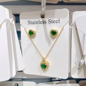 Jewellery Sets for Women Gift and Set <b>Neckless</b> Or Earings Innovative Strict Quality Control Cubic Zirconia Inlay Reinforced - Product Image 3