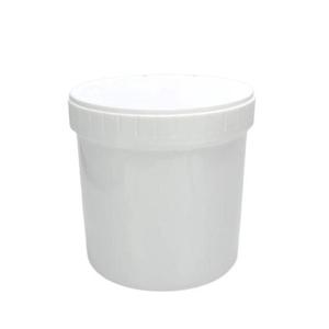 Spiral <b>Can</b> 1.2L Milky White <b>Lid</b> For Adhesive Chemical Packaging Industrial Use - Product Image 1