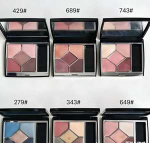 Fard à paupières haut de gamme exclusif à l'usine, à effet longue durée, facile à appliquer et brillant, vente en gros pour les produits de maquillage des yeux. - Product Image 1