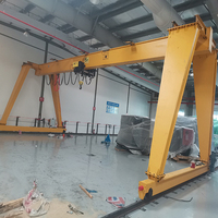 Grue portique monopoutre métallique renforcée de type européen 10t