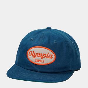 Gorra de Béisbol Snapback de 6 Paneles con Logotipo Personalizado OEM, Bordado de Algodón, Visera Plana Azul, Estilo Moderno - Product Image 3