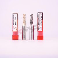 Fraise à spirale TCT KWS 1/2*6*20, fraise à bois CNC, fraise à compression de 6 mm pour le bois