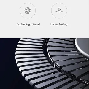 Xiaomi mijia barbeador elétrico portátil, aparador à prova d' água, original, barbeador s100, recarregável usb, de aço masculino