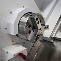 Tour-fraiseuse à lit incliné haute rigidité TCK56Y KND/Fanuc, centre d'usinage 5 axes, broche simple, 4500 tr/min, couple de 100 Nm, usage intensif