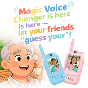 Kinder-Video-Gegensprechanlage für den Langstrecken-Einsatz im Freien mit Sturzschutz-Design, TYPE-C-Ladung & Extrem Lange Akkulaufzeit - Product Image 4