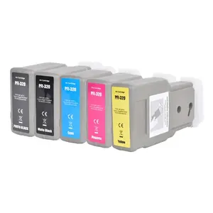 Compatible pour Canon imagePROGRAF iPF830/840/850mfp PFI-320 de réservoir d'encre d'imprimante PFI320 PFI 320 cartouche d'encre de remplacement