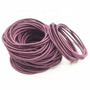 Venta al por Mayor, Paquete de 100 Piezas de Bandas Elásticas para el Cabello de 4.5 cm, Personalizadas, para Mujeres, Niñas y Niños, en Colores Básicos Azul y Negro, para Moños y Coletas - Product Image 2