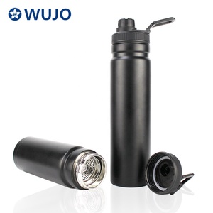 China proveedor OEM negro Filtro de té de botella de agua caliente con aislamiento térmico de acero de inoxidable termos <span class=keywords><strong>stanley</strong></span> - Product Image 3