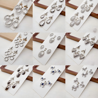 Collection de bijoux XUPING plaqué or avec zircon, motif dauphin, style animal, ensemble collier et boucles d'oreilles, vente en gros