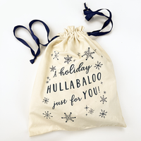 Sac à cordon personnalisé en coton biologique écologique, recyclable et réutilisable, avec logo personnalisé imprimé pour un usage quotidien