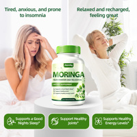 Capsules de Moringa Pur OEM ODM – Poudre de Feuilles d'Oleifera – Complément Énergisant et Vitalité – Vente en Gros