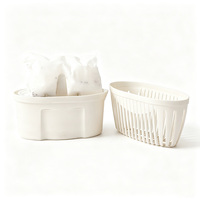 Boîte déshumidificatrice réutilisable de 400 g avec absorbeur d'humidité rechargeable au chlorure de calcium, service OEM