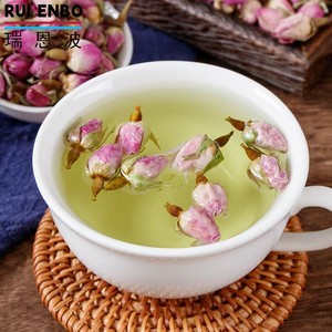 Haute qualité 100% naturel séché français rose bourgeons thé vert en vrac avec des <span class=keywords><strong>propriétés</strong></span> saines emballé sous vide - Product Image 1