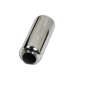 Résonateur d'échappement en acier inoxydable avec entrée de 2,5 pouces, corps surdimensionné, nouveau noyau en maille, haut débit, couple élevé, tuyau intermédiaire universel, silencieux - Product Image 6