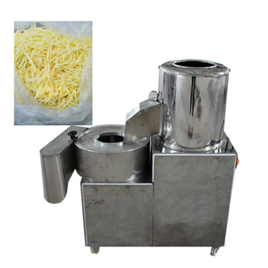 Thương mại 300 kg/giờ chip khoai tây cắt mỏng khoai tây chiên khoai tây chiên Dải Cube Peel <span class=keywords><strong>Slicer</strong></span> rửa lột khoai tây Máy cắt - Product Image 4