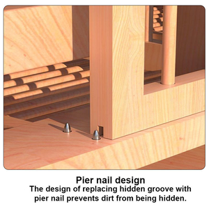 Gabbia Ecologica per l'Allevamento di Piccioni Viaggiatori, Nido in Legno per Piccioni da Allevamento - Product Image 6