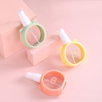 Atomiseur de parfum en plastique de Silicone, Spray de dessin animé créatif Portable de voyage maquillage hydratant en bouteille 55ml