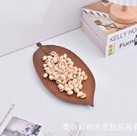 Japanse stijl houten dienblad, milieuvriendelijk, onregelmatig design, dinerbord voor restaurant, sushi, zalm, gedroogd fruit, dessert, voor kamperen