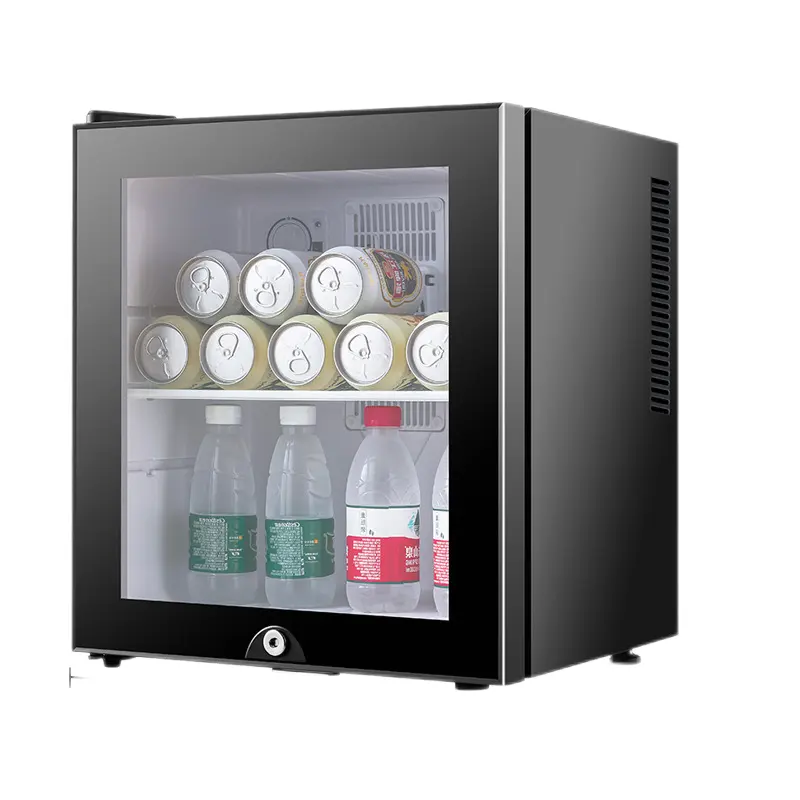 Nuelead mini frigorífico, hotel mini frigorífico geladeira e mini refrigerador 30l vinho armazenamento geladeira moderna vinho