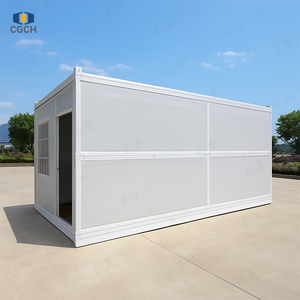 Maison conteneur pliable personnalisable CGCH de 20 pieds, écologique, installation rapide, atelier, maison préfabriquée avec structure en acier - Product Image 2