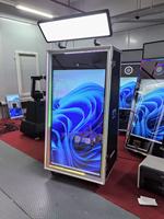 Cabina de Fotos Económica con Pantalla Táctil, Espejo Mágico para Fotos, Máquina para Fiestas o Bodas, Estación de Fotografía Selfie con Impresora
