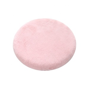Circular de piel no-Slip asiento de espuma de memoria cojín de sofá decorativo cojín almohada - Product Image 1