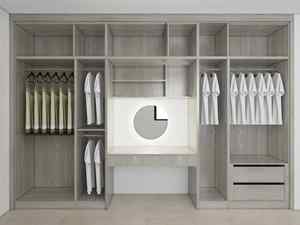 Soluciones de Almacenamiento Espaciosas y Elegantes, Armario con Acabado en Madera Melamina para Espacios de Vida Modernos - Product Image 2