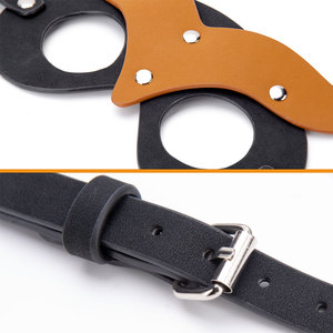Bondage slaaf oogmasker voor volwassenen essentieel BDSM SM fetish uil erotisch <span class=keywords><strong>master</strong></span> slave oogmasker seksproduct - Product Image 5